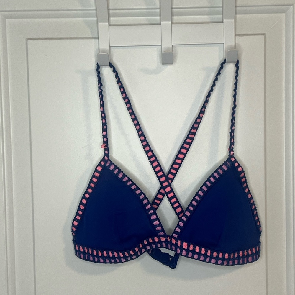 Victoria's Secret blue swimsuit 2 pieces top M and bottom S